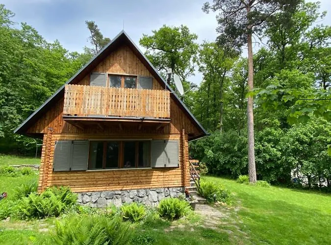 Wooden House In The Nature