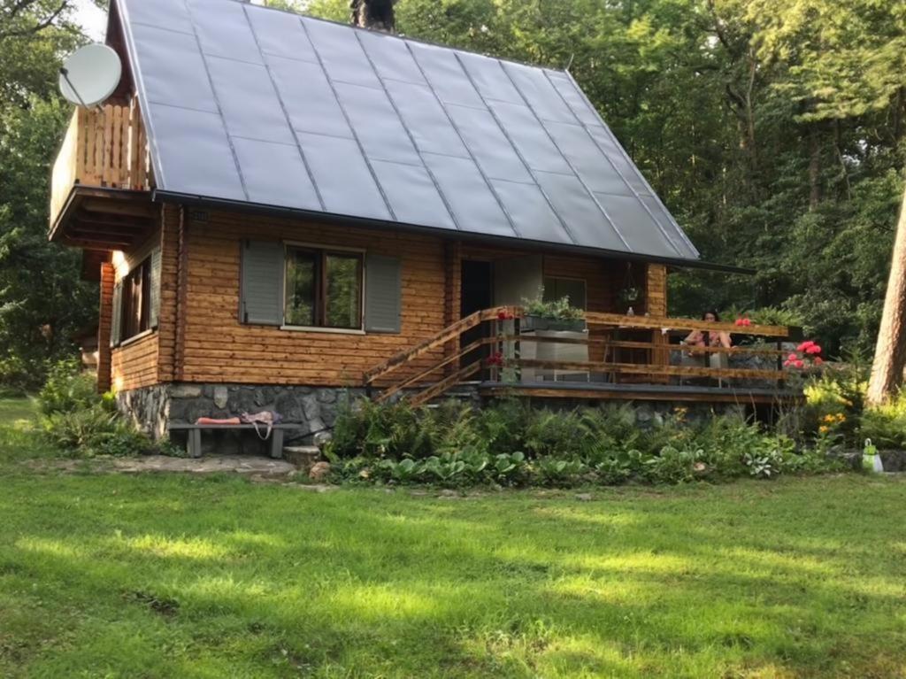 Chalet Wooden House In The Nature
